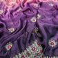 Premium two tone Space Silk Saree
