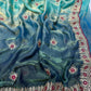 Premium two tone Space Silk Saree