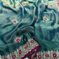 Premium two tone Space Silk Saree