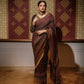 Premium chinon silk saree