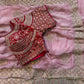 Premium moss chiffon lightweight Saree