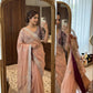 Premium moss chiffon lightweight Saree