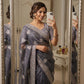 Premium moss chiffon lightweight Saree