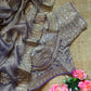 Premium moss chiffon lightweight Saree
