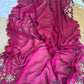 Rangoli crush saree with pearl nd cutdena handwork