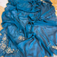 Rangoli crush saree with pearl nd cutdena handwork