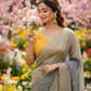 Elegant Soft Space Chiffon Saree