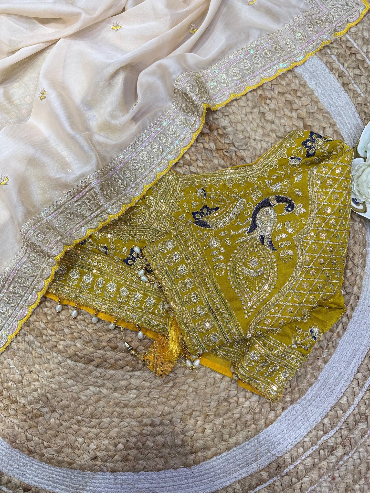 Premium rangoli Silk Saree with beautiful saree
