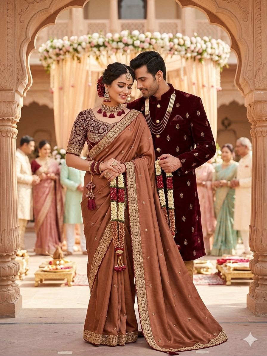 Premium rangoli Silk Saree with beautiful saree