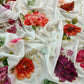 Beautiful soft tabi Saree featuring elegant flower digital print