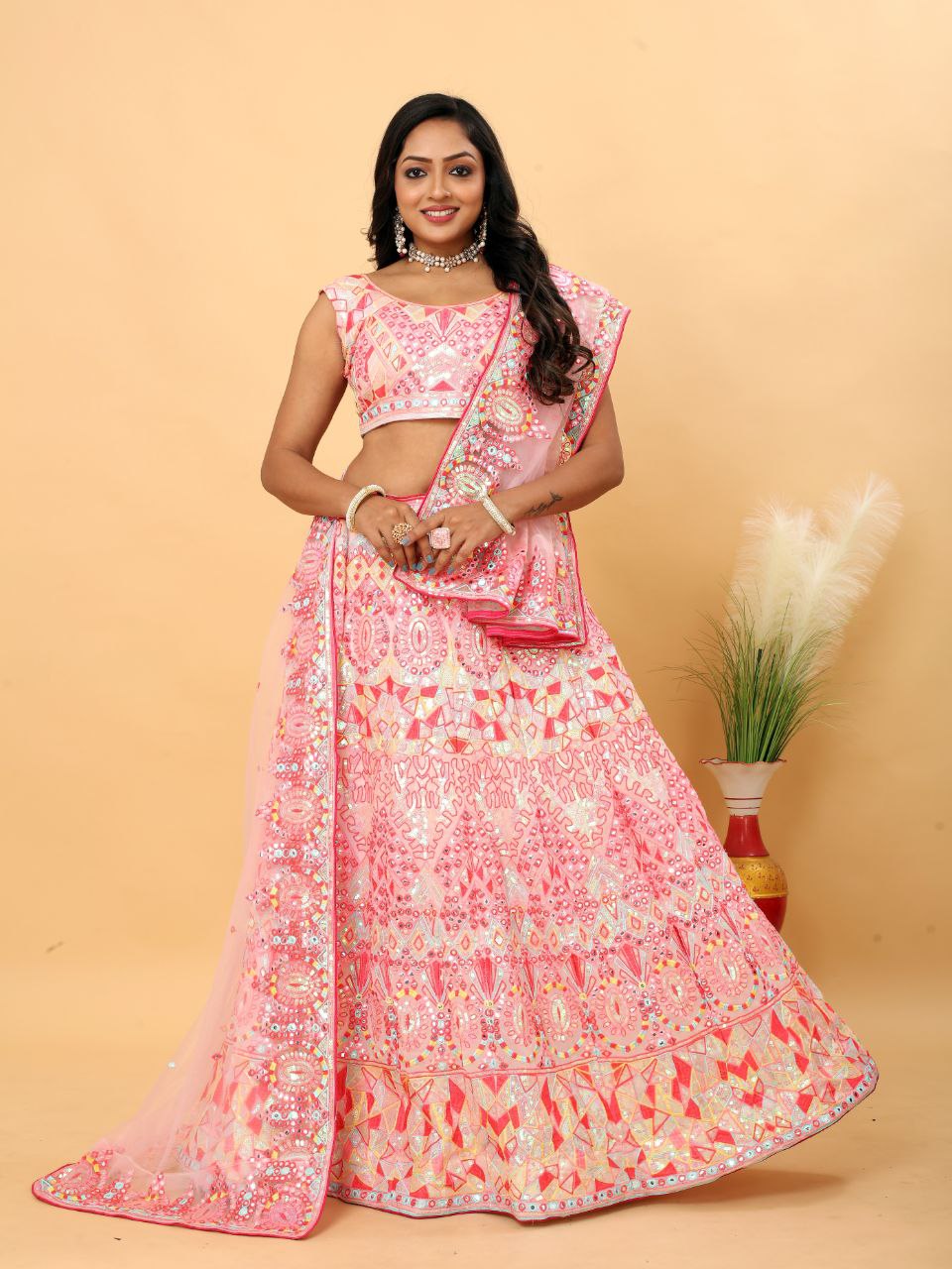 You Most Beautiful Latest Designer Lehenga Collection With Real Modelling Shoot