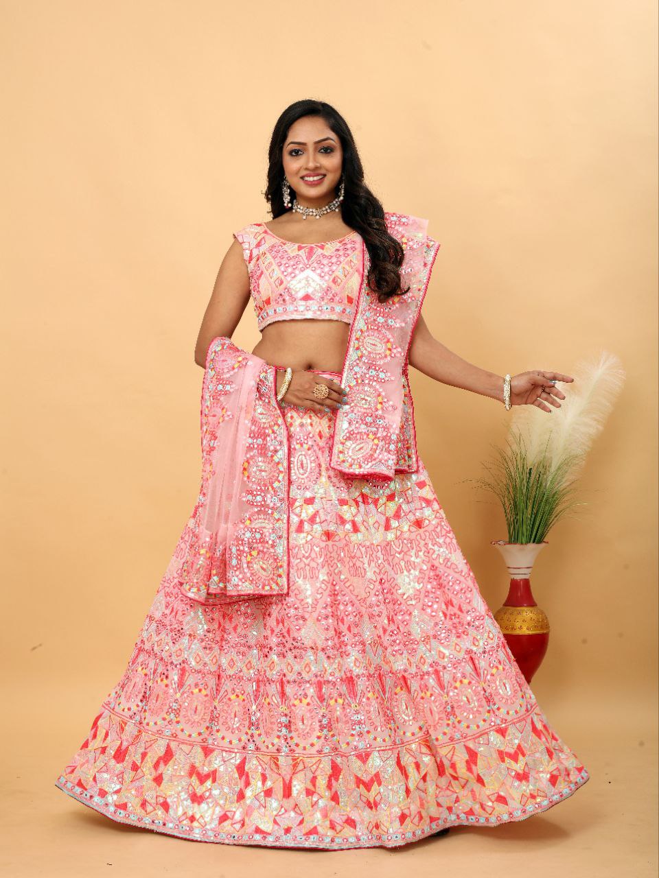 You Most Beautiful Latest Designer Lehenga Collection With Real Modelling Shoot