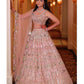 Launching 4 Meter Flare Real Mirror Embroidery Sequins work Lehenga