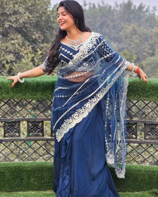 NEW SUPERHIT TRENDING DESIGNER LEHENGA-SAREE