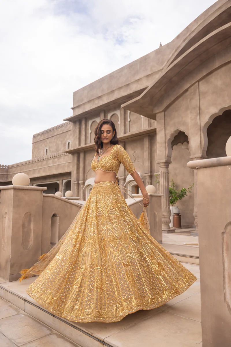 Presenting You Most Beautiful Latest Designer Lehenga Collection