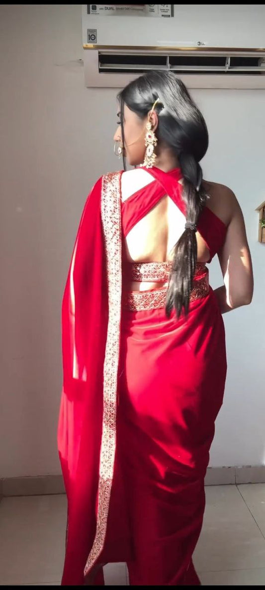 You Most Beautiful Latest Ready To Wear Saree