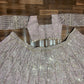 Premium Net Embellished With Beautiful Thread Embroidery Lehenga Choli