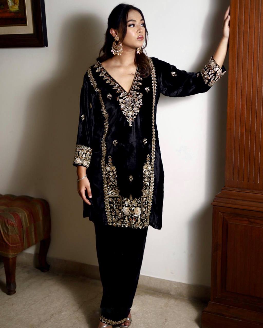 Launching New Designer Party Wear Look Top-Dupatta and Fully Stiched Bottom