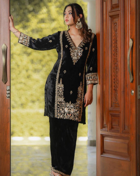 Launching New Designer Party Wear Look Top-Dupatta and Fully Stiched Bottom