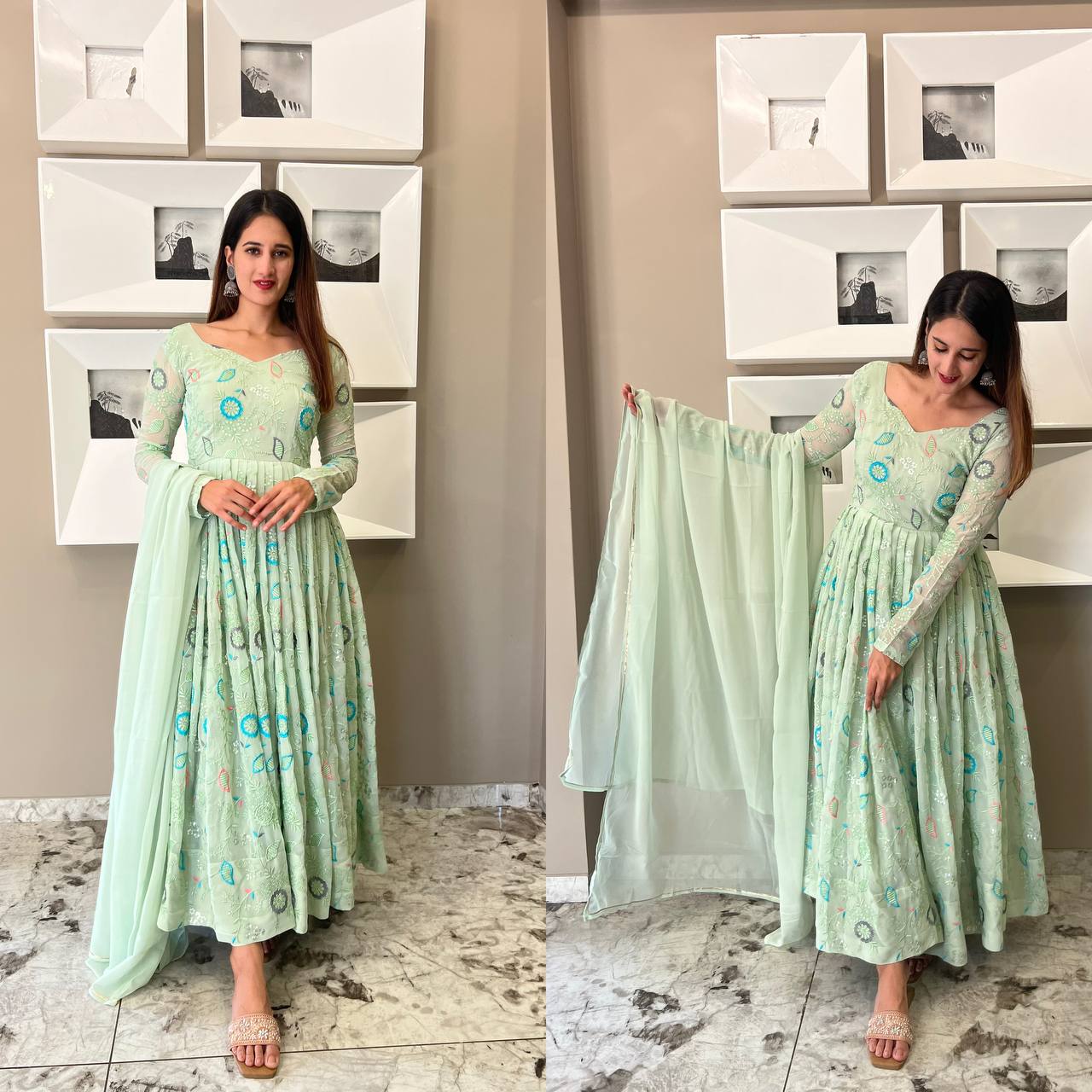 New Đěsigner Anarkali Suit In New Fancy Style