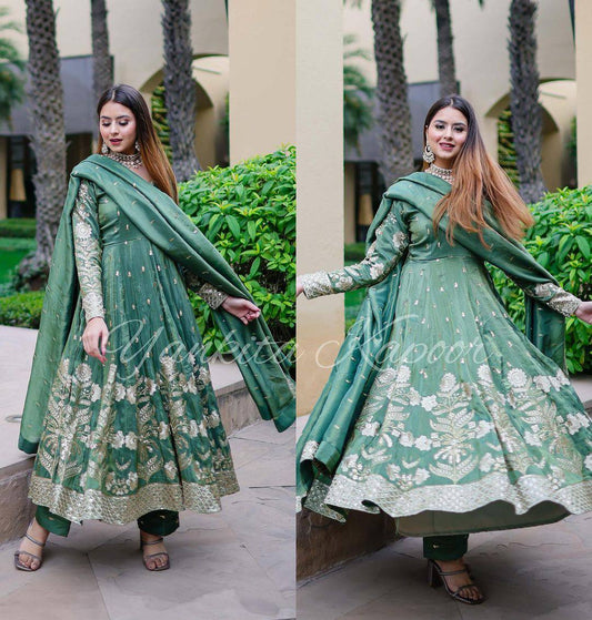 Launching New Designer Party Wear Look Fancy Top-Dupatta and Fully Stitched Gharara