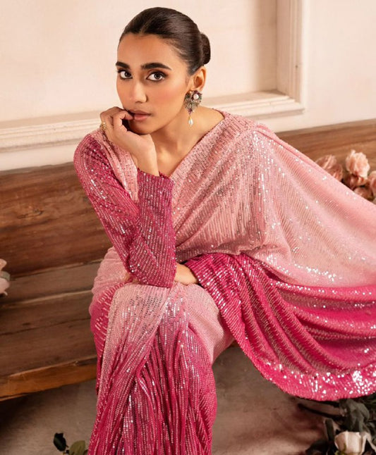 New Launching Bollywood BlockBuster Sequins Saree