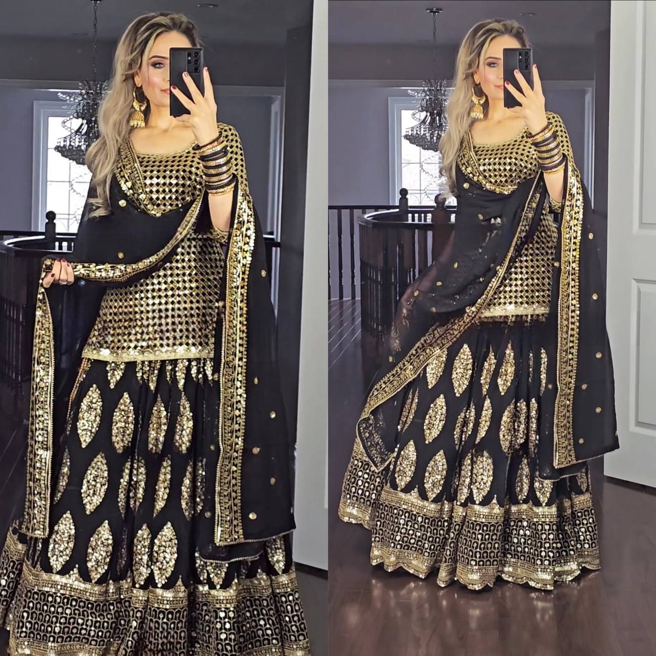 Presenting New  Đěsigner Lehenga -Top In New Fancy Style