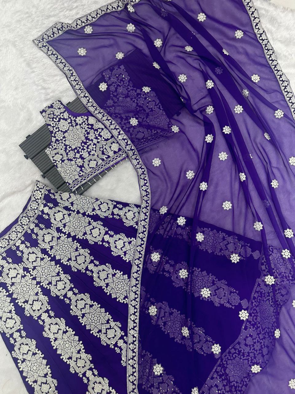 New Super hit Marriage Function Embroidery work  Lehengha choli