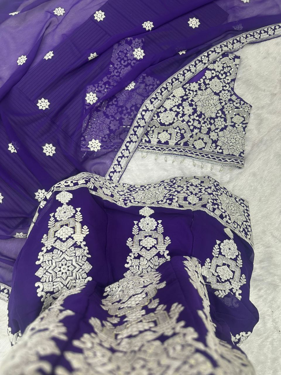 New Super hit Marriage Function Embroidery work  Lehengha choli