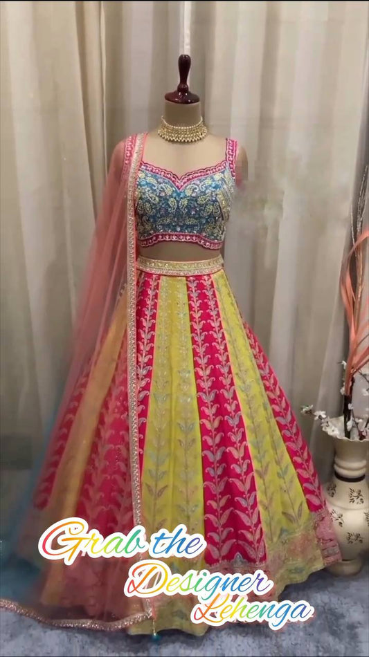 Launching 3.5 Meter Flared Lehenga, Exceptional Quality with Can-Can and Canvas Layers