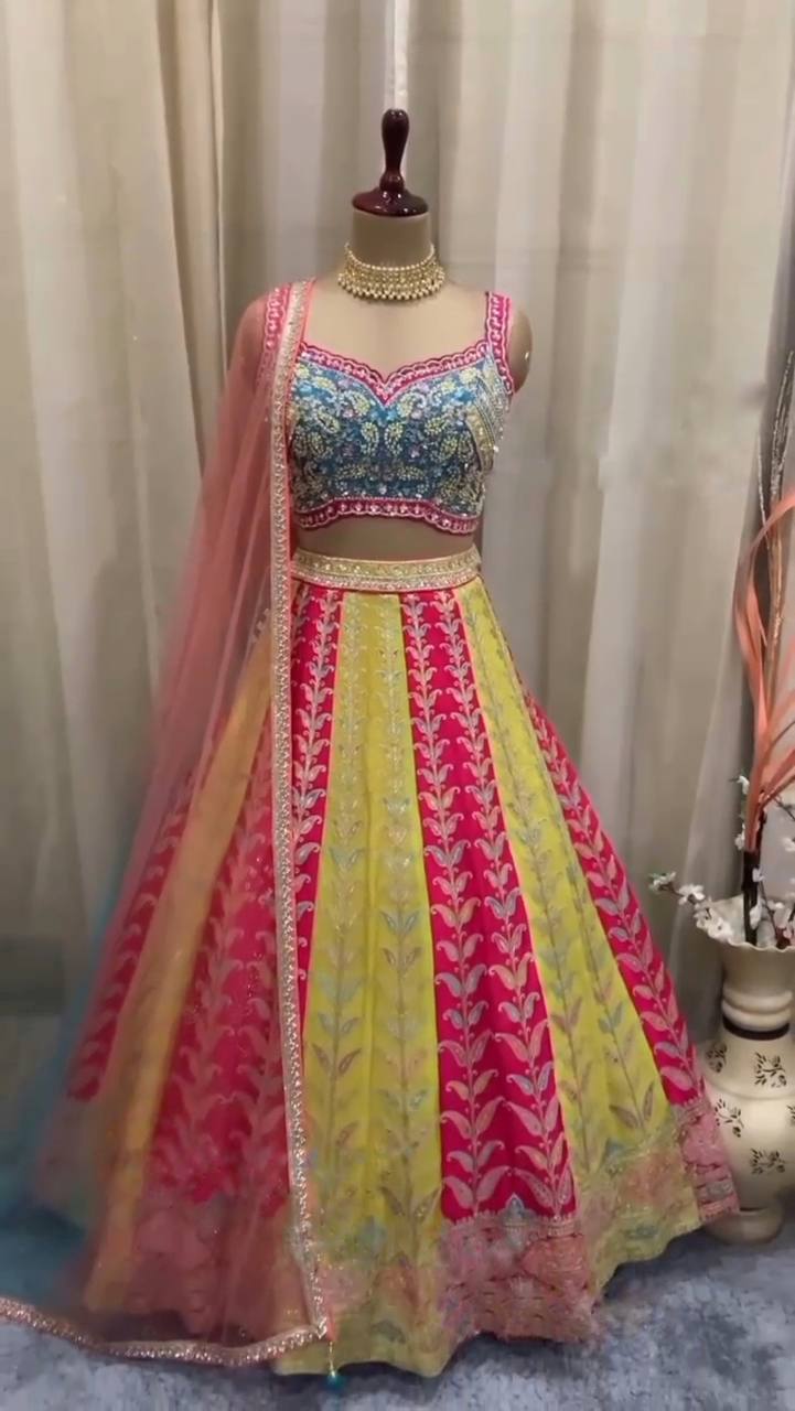 Launching 3.5 Meter Flared Lehenga, Exceptional Quality with Can-Can and Canvas Layers