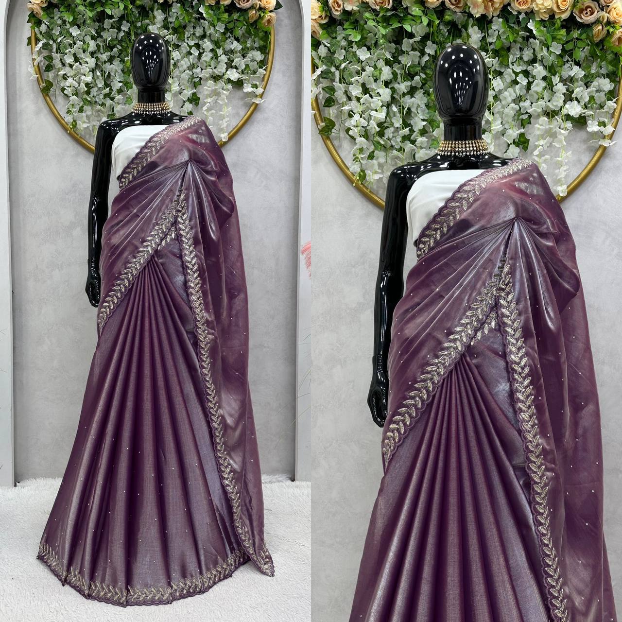 Looking some one for this same colour beautiful Designer Saree