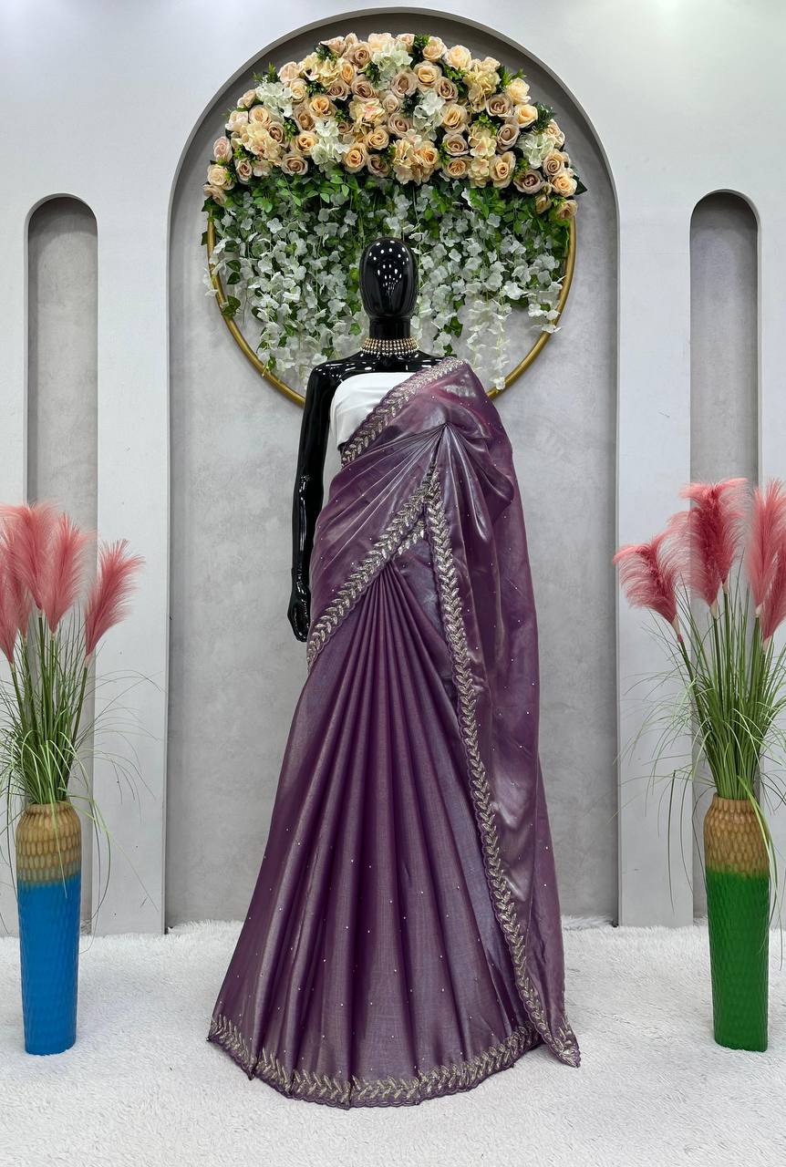 Looking some one for this same colour beautiful Designer Saree