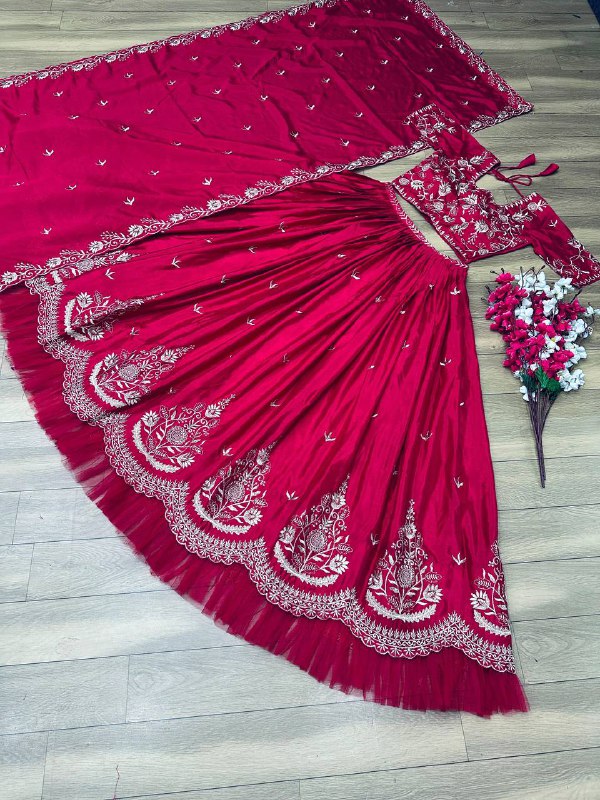 Fox Georgette Launching New Festival Lehenga Choli