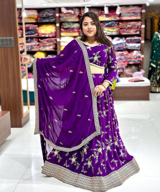 Fox Georgette Launching New Festival Lehenga Choli