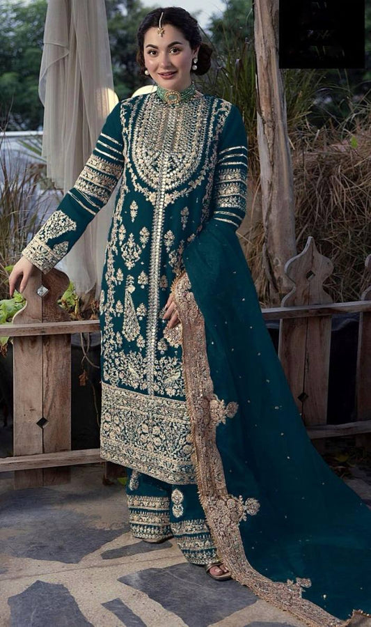 New Festival Collection With Faux Georgette And Heavy Embroidery Sequence Work