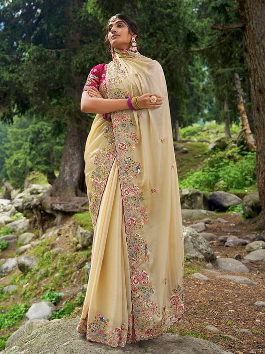 Pure Soft Zimmy Cho Silk Saree