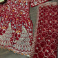 Launching 4 Meter Flared Dual Dupatta, Embroidered Sequins Work Lehenga