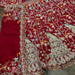 Launching 4 Meter Flared Dual Dupatta, Embroidered Sequins Work Lehenga