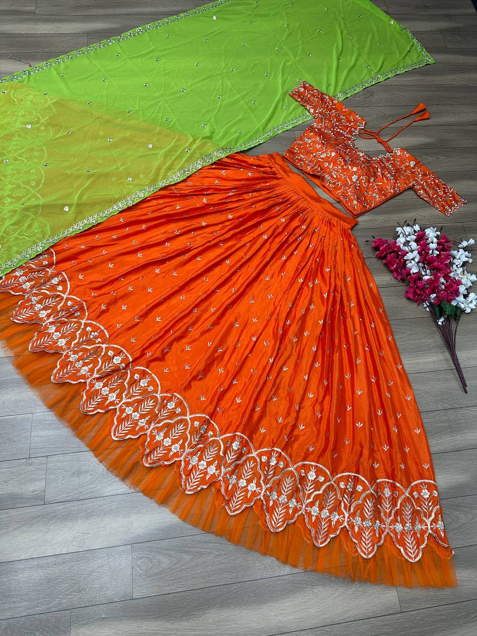 Chinon Launching New Festival Lehenga Choli