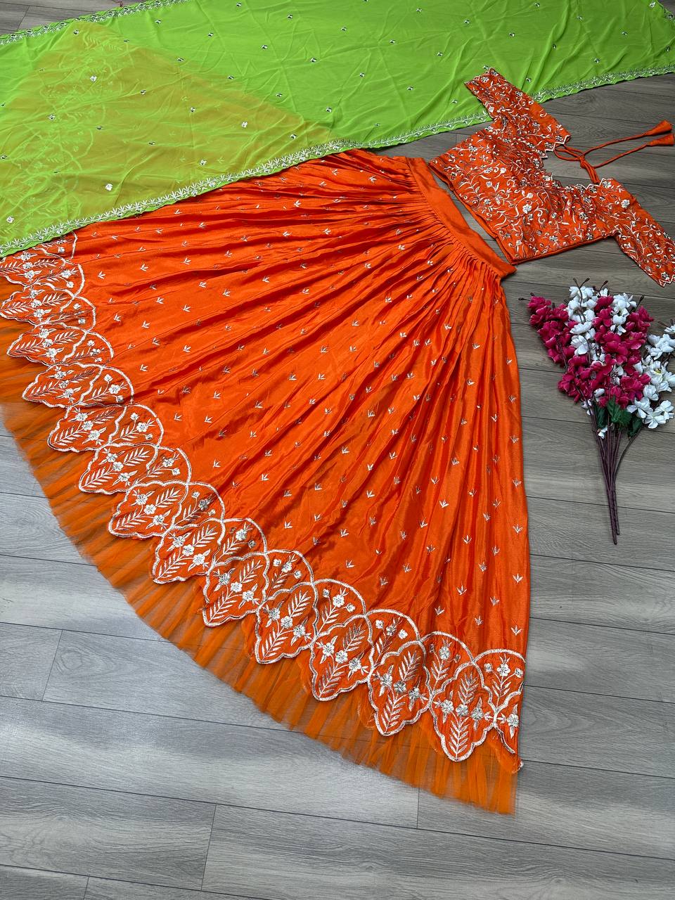 Chinon Launching New Festival Lehenga Choli