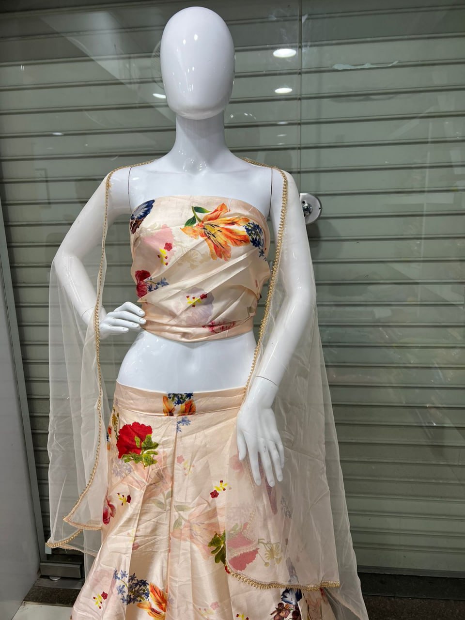 Soft Taffeta Silk Lehenga