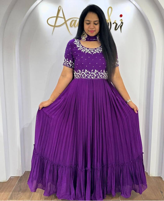 Fox Georgette Launching New Festival Gown