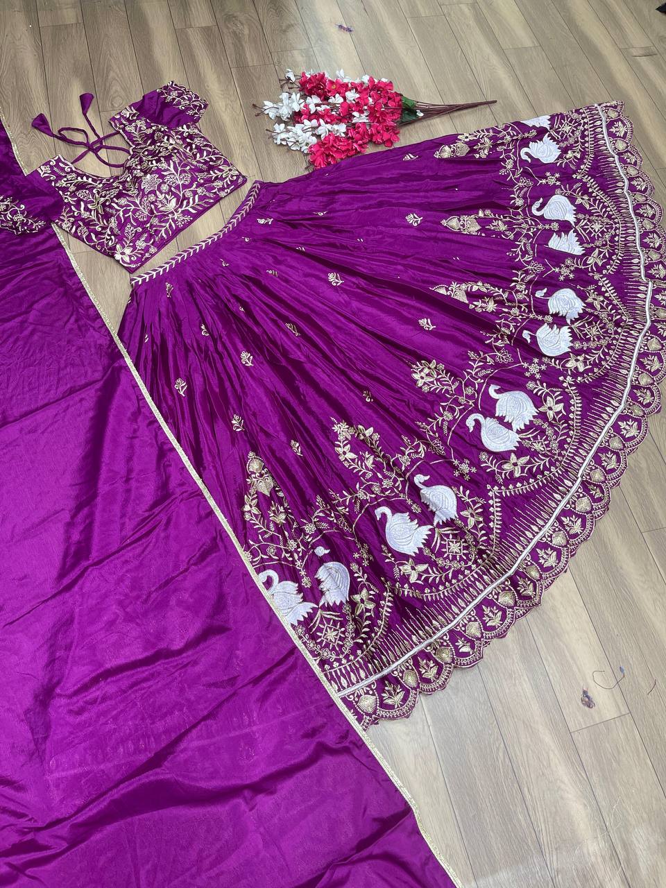 Fox Georgette New Festival Lehenga Choli