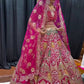 Launching 4 meter flared Malai Satin Silk Lehenga