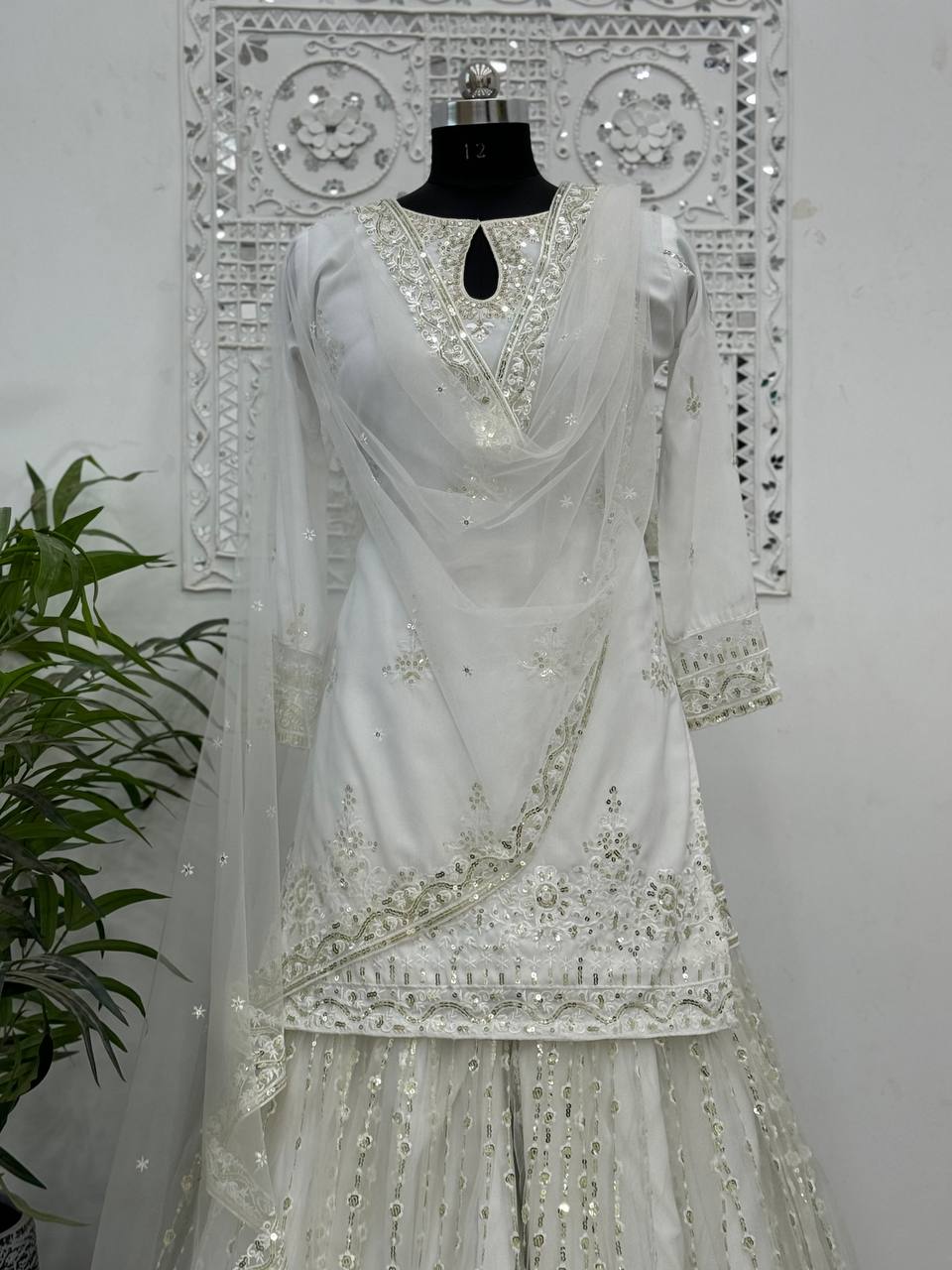 New Muharram Special_Fancy Embroidery And 5mm Sequins Work