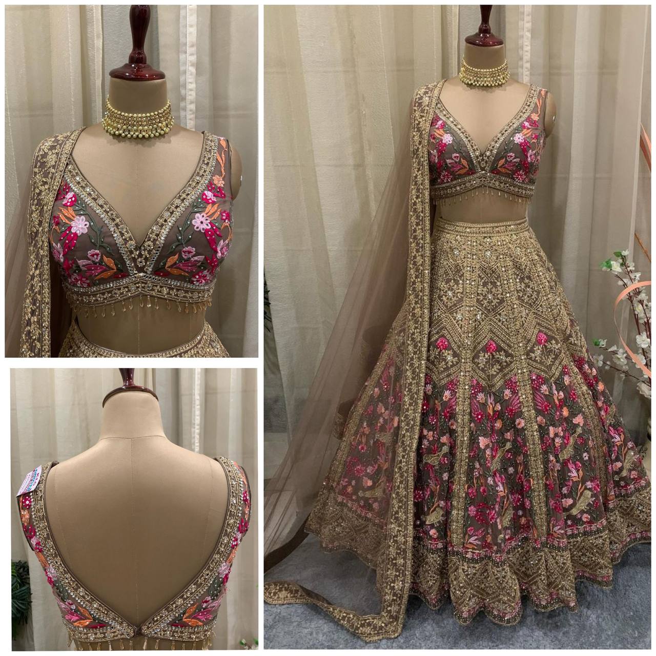 Launching Around 4 meter flared Lehenga