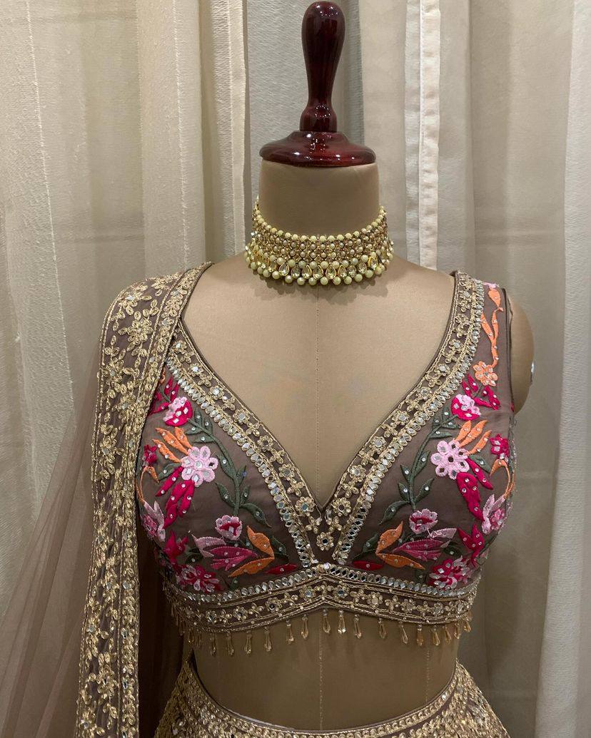 Launching Around 4 meter flared Lehenga