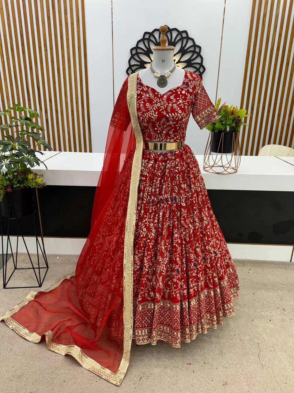 New Wedding Collection Lehenga Choli With Full Heavy Embroidery Sequence Work