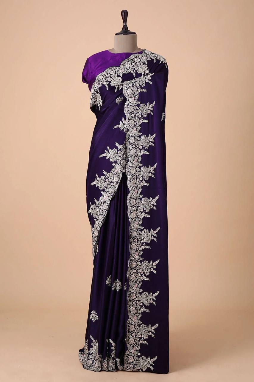 Looking some one for this same colour beautiful Designer Saree